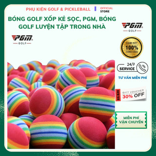 BÓNG GOLF XỐP ĐỎ KẺ SỌC - PGM | LỰA CHỌN HOÀN HẢO CHO LUYỆN TẬP TRONG NHÀ