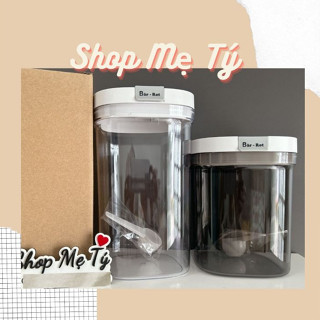 Hộp Đựng Sữa Bột Chống Ẩm Bar-rot, Hộp Trữ Sữa Hút Chân Không cho mẹ và bé BARROT