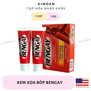 [MẪU MỚI] KEM XOA BÓP GIẢM ĐAU NHỨC BENGAY ULTRA STRENGTH TUÝP 113G NHẬP KHẨU MỸ