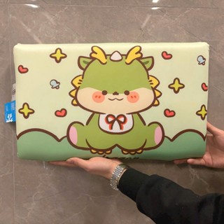 Gối cao su non cho bé gối thun lạnh cho bé đi học từ 1 đến 10 tuổi hình nhân vật ngộ nghĩnh kích thước 30x50cm