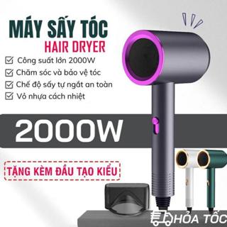 Máy Sấy Tóc 2 Chiều Nóng Lạnh Công Suất Lớn 200W, Sấy Tóc Chuẩn Salon Chất Liệu Nhựa Cao Cấp Cực Kỳ Bền Bỉ