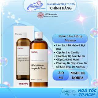  Nước Hoa Hồng Ma:nyo Bifida Biome Ampoule Toner 210ml Hàn Quốc 