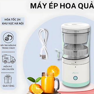 Máy Vắt Cam Tự Động Ép Trái Cây Không Dây Sạc Pin Nhanh , Máy Ép Hoa Quả Tự Động Cầm Tay