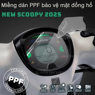 SCOOPY 110 | miếng dán bảo vệ mặt đồng hồ xe HONDA SCOOPY 110