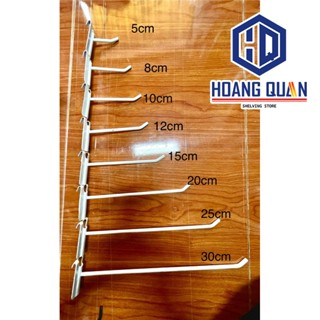 Combo 10 Móc Treo Lưới Sơn Tĩnh Điện Móc Cài Lưới Sắt Móc Treo Phụ Kiện Ốp Điện Thoại Giá Treo Đồ Bán Hàng