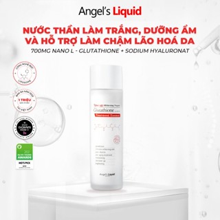 Nước Thần Dưỡng Trắng Da Cân Bằng Độ Ẩm Angel's Liquid Tone Up Whitening Program Glutathione Treatment Essence 150ml