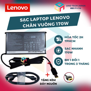 Bộ Sạc Nhanh 170W Laptop Lenovo Slim Đầu USB AC Adapter - Thinkbook Legion, Thinkpad P15, P16, P17, P1, X1 Extreme, T15