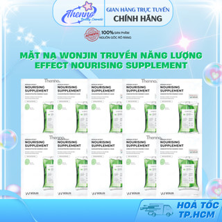  Combo 10 Mặt Nạ Phục Hồi Chuyên Sâu WonJin Effect Nourising Supplement Mask 30gx10 Hàn Quốc 