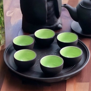 Combo 6 chén gốm tử sa Bát Tràng