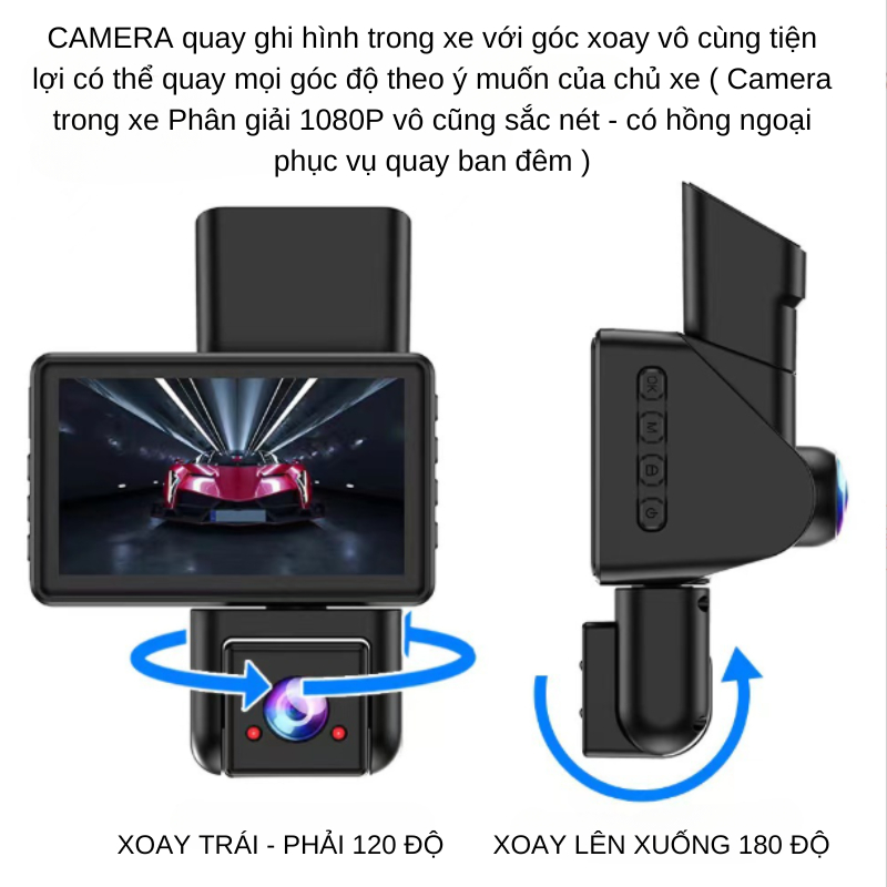 Camera Hành Trình Ô Tô MICAR A7 PRO, Cam Hành Trình Ô Tô Ghi Hình Trước Trong Sau Xe Phân Giải 2K, Camera Hành Trình Vip | BigBuy360 - bigbuy360.vn