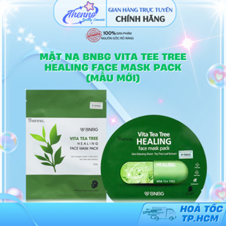 Mặt Nạ Tràm Trà BNBG Giảm Mụn Thải Độc Da Vita Tea Tree Healing Face Mask Pack 30ml