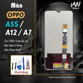 Màn Hình Điện Thoại Oppo A5S/ A12/ A7 - Chất Lượng Cao, Tặng Kèm Bộ Sửa Chữa &  Keo