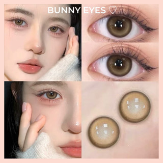 ( Hàng Có Cận) ✨Kính Áp Tròng Lens Nâu Khuyết Caramel Brow Size 14.5mm Độ Cận Từ 0.00 Đến 6.00 Độ | Hsd 12 Tháng