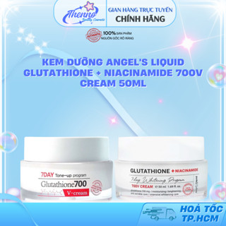 Kem Dưỡng Trắng Da Angel’s Liquid 7 Day Whitening Program Glutathione 700 V-Cream/Glutathione +Niacinamide 50ml Hàn Quốc