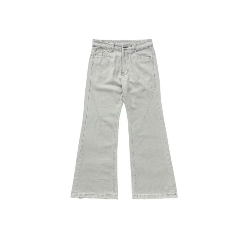 LIGHT SMOKE FLARED JEANS - Quần baggy jeans ống loe khói form unisex 1799