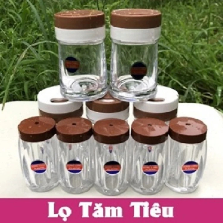 Lọ đựng tăm, tiêu bầu 2818 hàng Song Long (mua nhiều giảm giá)