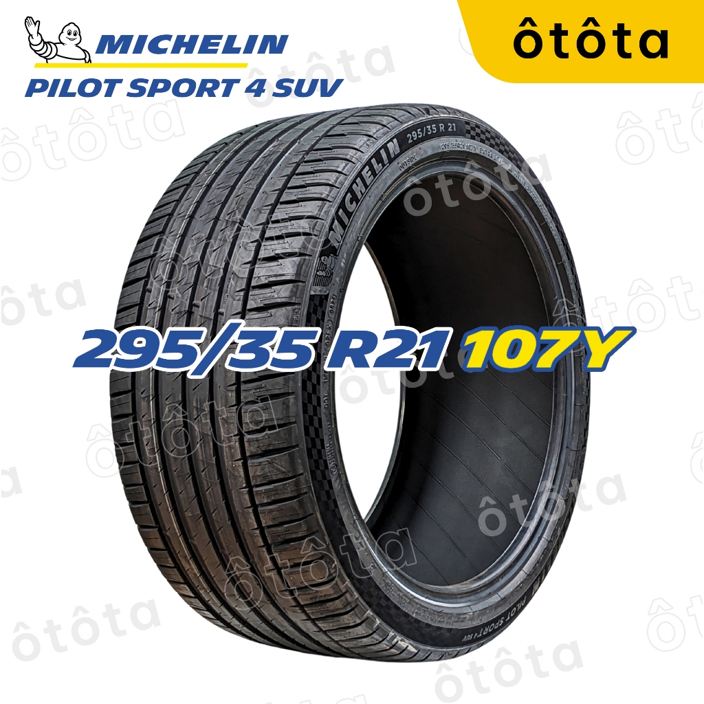 Lốp ô tô Michelin Pilot Sport 4 SUV – 295/35 R21 107Y – Chính Hãng BH 6 năm (295/35R21, 295 35 R21)