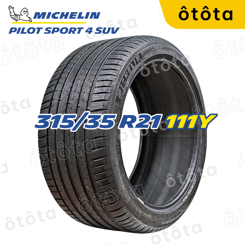 Lốp ô tô Michelin Pilot Sport 4 SUV – 315/35 R21 111Y – Chính Hãng BH 6 năm (315/35R21, 315 35 R21)