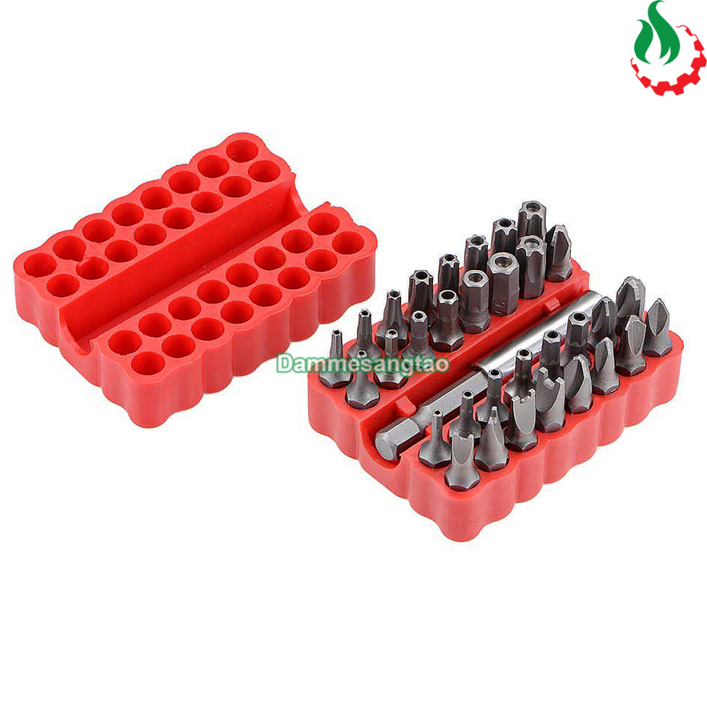 Bộ mũi vít 5 kiểu 33 chi tiết