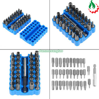 Bộ mũi vít 5 kiểu 33 chi tiết