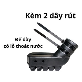 Lót (bọc) chân chống xe máy cao su chống trầy nền nhà - dùng mọi loại xe