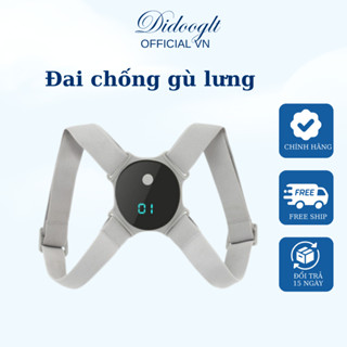 Đai Chống Gù Lưng Thông Minh Rung Cảm Biến Điện Tử Đa Chiều Cao Cấp Sửa Tư Thế Cho trẻ Em Người Lớn
