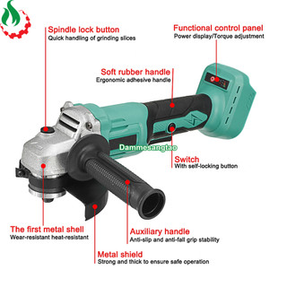 Máy mài góc dùng pin 18V không chổi than (Mẫu 1)