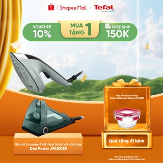 Bàn ủi hơi nước Tefal 2 trong 1 Duo Power JF4031E0 - mặt đế Ceramic - Ủi nằm và đứng tiện lợi