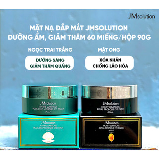 [Hộp] Đắp Mắt JMsolution Eye Patch – Dưỡng Ẩm, Giảm Thâm, Làm Dịu Quầng Thâm & Bọng Mắt 60 Miếng