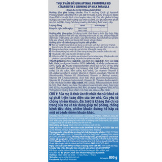Sữa bột Aptamil Profutura Cesarbiotik số 3 800g (trên 24 tháng) - Aptamil New Zealand