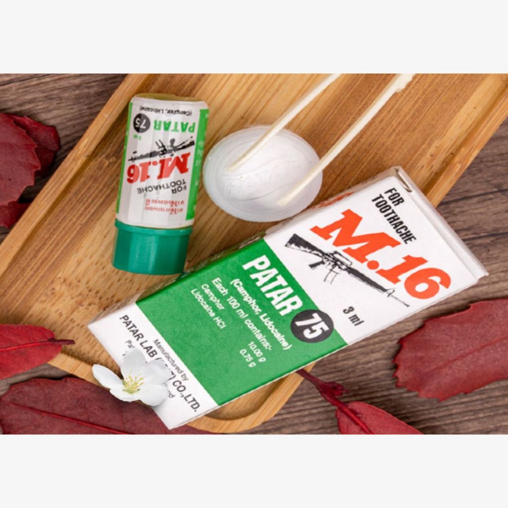 Sâu răng Patar 75 M16 giảm nhức răng hết sâu răng giảm ê buốt răng hiệu quả tức thì cam kết an toàn.