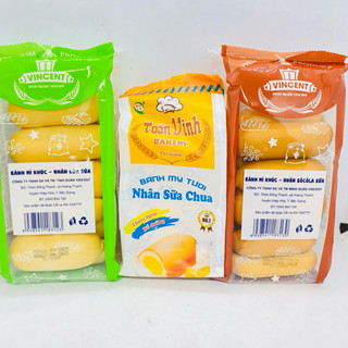 Bánh Mỳ Tươi Toàn Vinh Vincent Minh Quân 200g( Gói 10 chiếc)