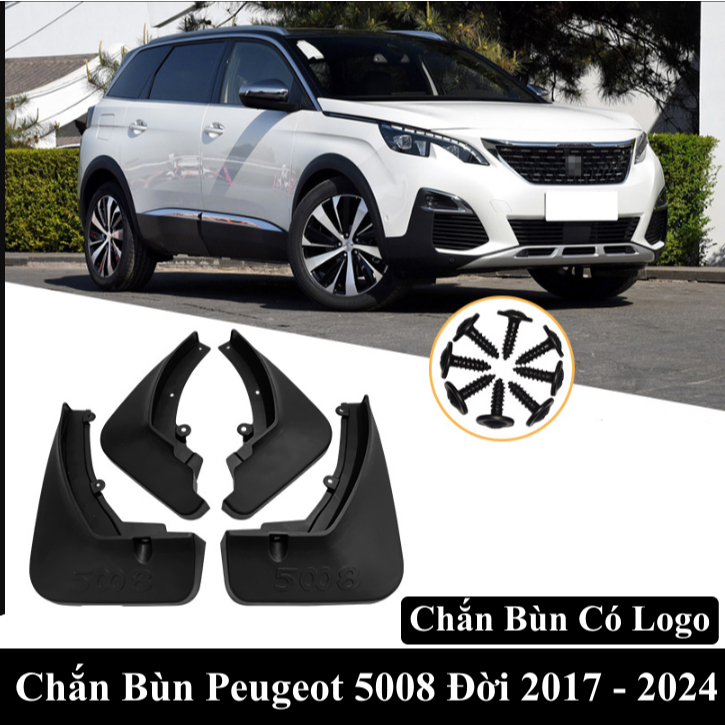 { Có Logo } Chắn Bùn Peugeot 5008 Chắn Bùn Bánh 5008