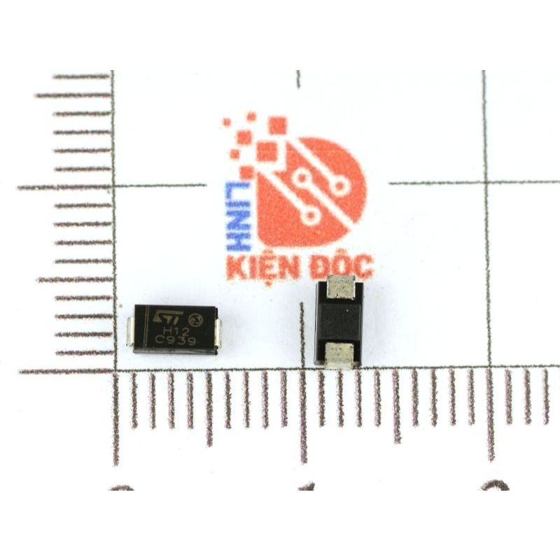 [Combo 10 con] H12 STTH112A Diode 1A/1200V DO-214AC