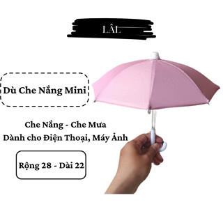 Dù che nắng cho điện thoại - dù mini gắn xe máy