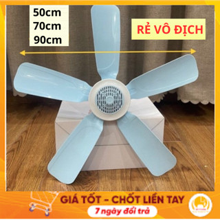 Quạt trần mini 5 cánh chạy êm siêu mát, Quạt màn treo phòng ngủ nhỏ, Quạt mùng quạt đuổi ruồi muỗi