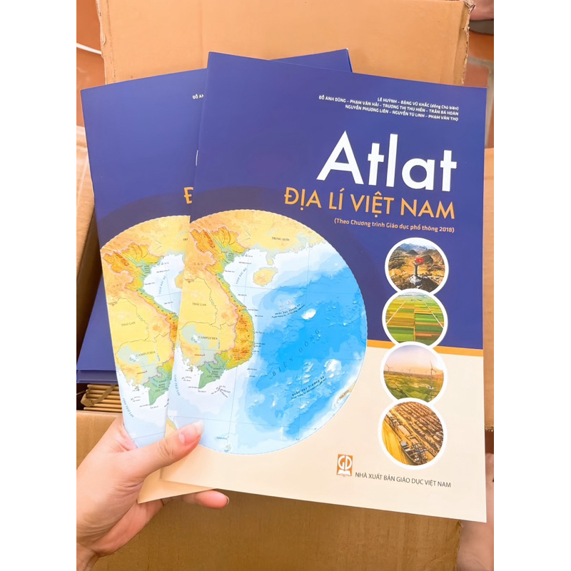 ATLAT địa lý VIỆT NAM ( phiên bản mới ) Bộ giáo dục
