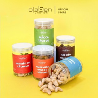 Combo 5 Hộp 140gr Các Loại Hạt Điều, Hạnh Nhân, Macca Cao Cấp - Hạt ngũ Cốc Premium by OLABEN NUTRITION