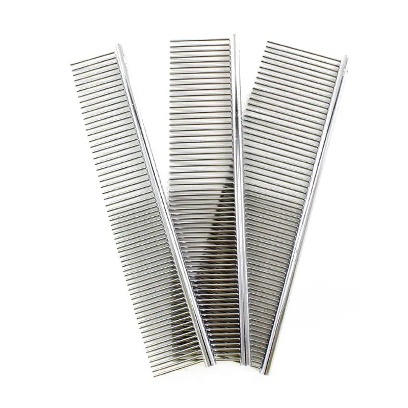 Lược chải lông cho chó mèo, lấy lông rụng, spa, lược inox cắt tỉa lông thú cưng Phụ kiện pet shop