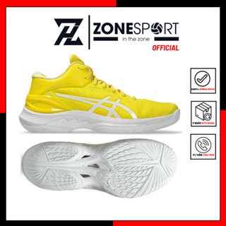  Giày Asics Gelburst 28 Vàng - Giày Bóng Chuyền Bóng Rổ Cổ Cao Đế Đệm Êm Ái Giảm Chấn Đàn Hồi Cao 