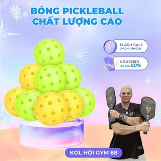 Bóng Pickleball Chất Lượng Cao Độ Nảy Chuẩn, Đàn Hồi Tốt, Bền Bỉ Theo Thời Gian