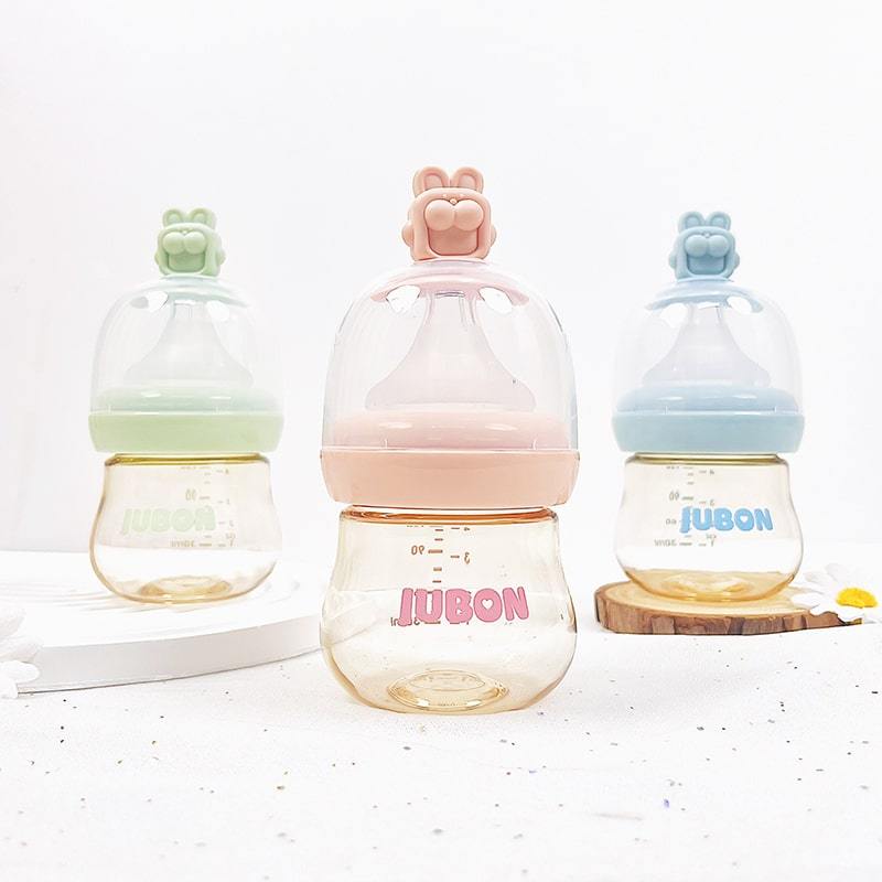 (Hỏa tốc HN) Bình sữa ppsu thỏ Jubon cho bé