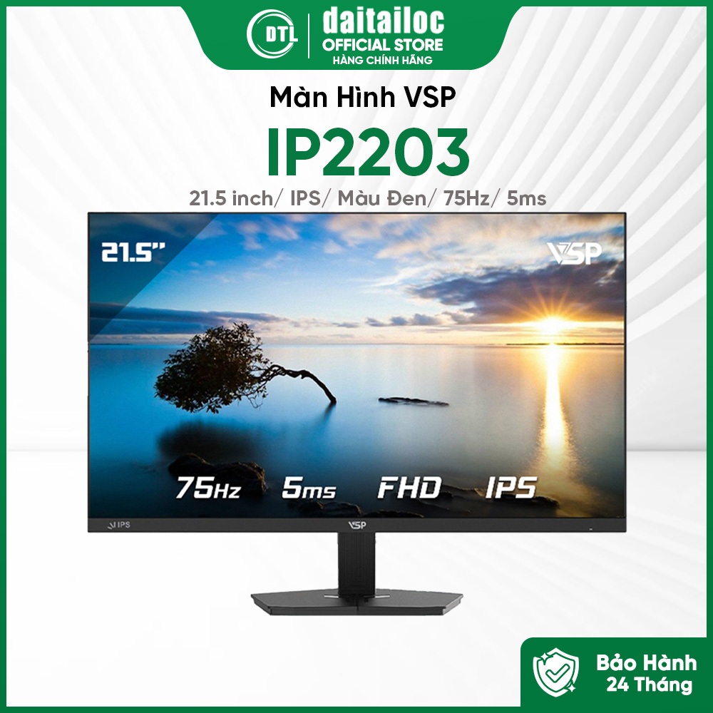 Màn Hình VSP IP2203 22inch FHD 100Hz 1ms | Hàng Chính Hãng | Bảo Hành 35 Tháng