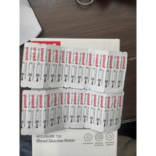  Combo 50 test đường huyết Yuwell kèm 50 kim máy đường huyết Yuwell 710 301 582 586 