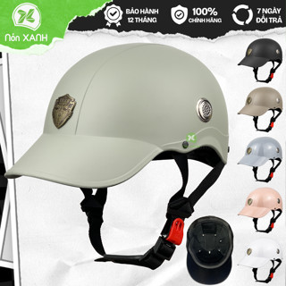 Mũ Bảo Hiểm Nửa Đầu Varo Lưỡi Trai - Nón Kết Dành Cho Nam Nữ Đi Xe Máy - Nón Mỏ Cứng  Thông Gió