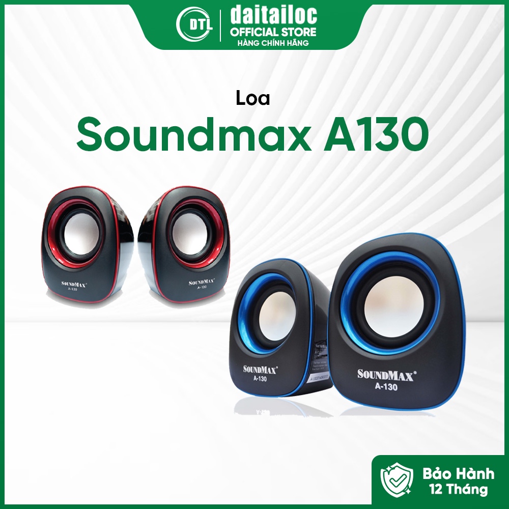 Loa Máy Tính Soundmax A130 2.0 - Hàng Chính Hãng