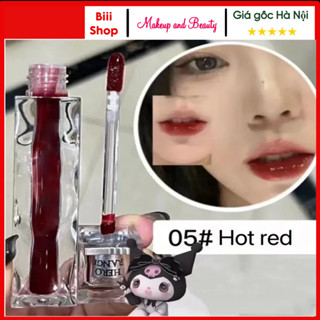  Son Bóng HERORANGE Lấp Lánh Nuôi Dưỡng Môi Lâu Trôi 