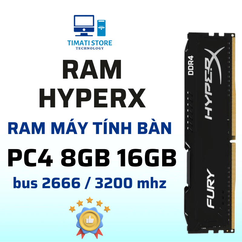 Ram PC 8GB/16GB DDR4 bus 2666/3200Mhz Memory Ram PC4 DIMM Desktop - Bảo hành 36 tháng