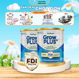 Sữa Bột Grow Plus Nutifood Xanh Tiêu Hoá 0+ 1+ 2+ 800gr - Tiêu Hoá Khoẻ, Bé Tăng Cân