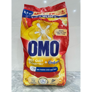 Bột giặt Omo 0% chất tẩy hương Comfort an toàn cho da tay 5,1kg